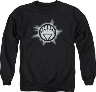 Gildan Green Lantern White Glow Adult Crewneck Sweatshirt
