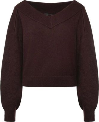 Pinko Pinko, Donna, Maglie, Marrone, XS, new