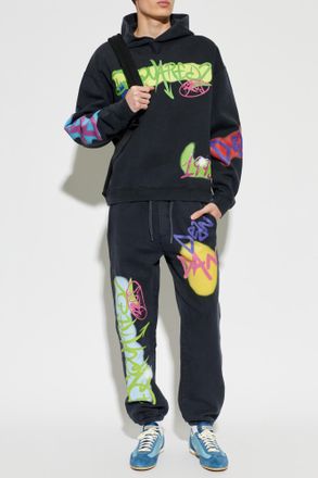 Dsquared2 Sweatshirt With Print, Mens, Black