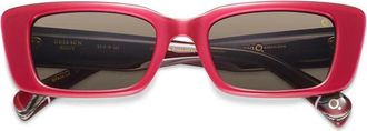 Etnia Barcelona Deia Sun RDGY Womens Sunglasses Red Size 52