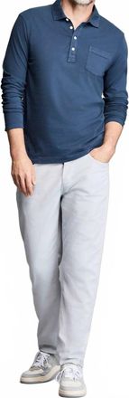 Billy Reid Pensacola Polo In Blue