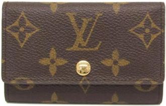 Louis Vuitton Pre-owned Canvas Sleutelhanger - unisex - Vintage Accessoires - Bruin - ONE Size - Vintage