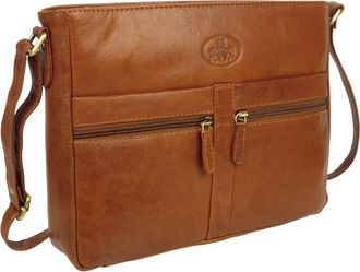 Rowallan of Scotland Ladies Leather Cross Body Shoulder Bag