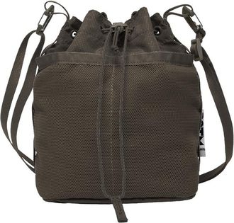 Baboon to the Moon Drawstring Crossbody Pouch in Charcoal at Nordstrom