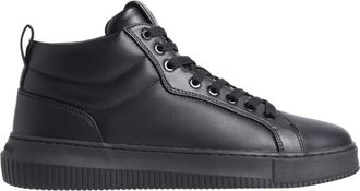 Calvin Klein Jeans Chunky High Top Zwarte Enkellaarzen - Heren - Sneakers - Zwart - 46 EU - Schoenen