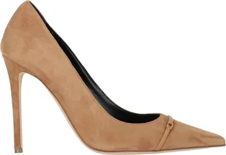 Elisabetta Franchi Warm Tan Pointed Toe Pumps
