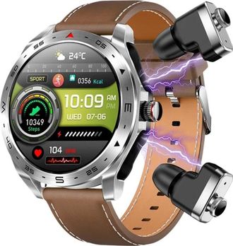 OEM Lemfo T95 Marr&oacute;n Con Correa De Cuero Y Auriculares
