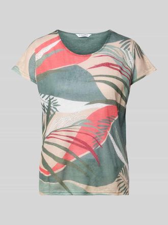 Zabaione T-Shirt mit Rundhalsausschnitt in Hellgruen, Gr&ouml;&szlig;e XXL