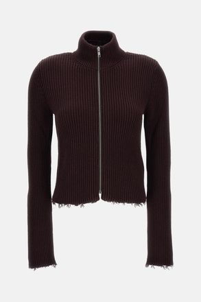 Maison Margiela Cardigan Zip In Maglia