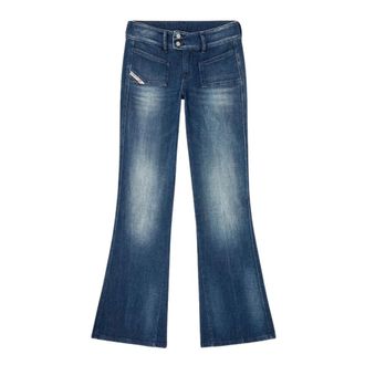 Diesel Boot-cut Jeans, female, Blue, Size: W25 5 Pockets A138200Adbq