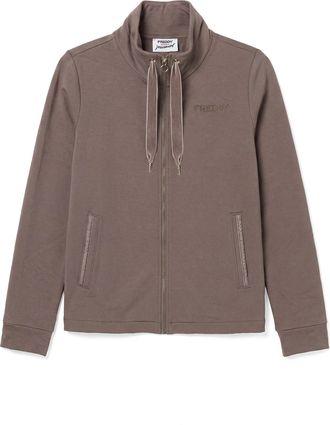 Freddy Felpa Donna Collo Alto e Zip con Spacco Posteriore