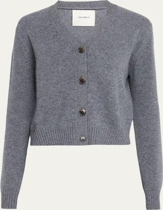 Lisa Yang Marion Cashmere V-Neck Cardigan