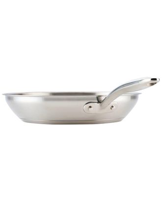 Rachael Ray Professional Stainless Steel 12.5In Induction Frying Pan