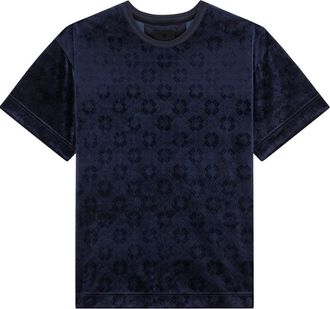 Givenchy VELVET REGULAR FIT T SHIRT Size: M, colour: NAVY