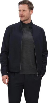 Stefano Lauran Sl-Camiel Jas - Heren - Zomerjassen - Blauw - L - Polyester - Jassen