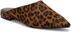 Vince Camuto Arlette Genuine Calf Hair Mule in Camel/black at Nordstrom Rack, Size 6.5