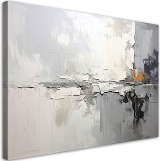 Feeby Impresi&oacute;n De Imagen, Abstracci&oacute;n Gris Beige, 120x80