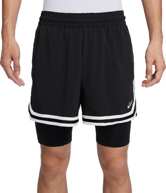 Nike Kevin Durant 4 DNA 2-in-1 Basketball Shorts (Asia Sizing) Black Sail FN8097-010