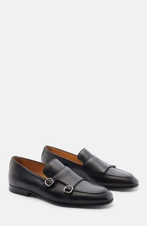 Scarosso Ernesto Loafers in Black - Calf at Nordstrom, Size 40.5