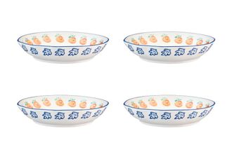 Bj&ouml;rn Borg Plato hondo &Oslash;21,5cm - 4 piezas - C&iacute;trico