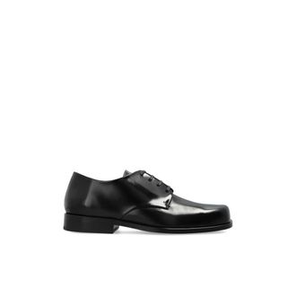 Ami Cow Leather Derbies - Heren - Nette schoenen - Zwart - 41 EU - Leer - Schoenen