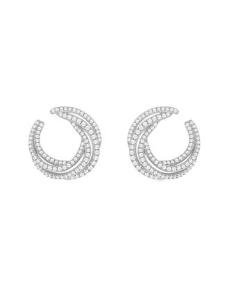 Suzy Levian Suzy Levian Silver Cz Statement Earrings