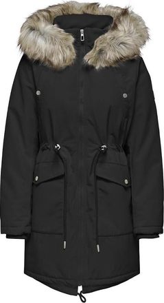 Only Lange parka met kap