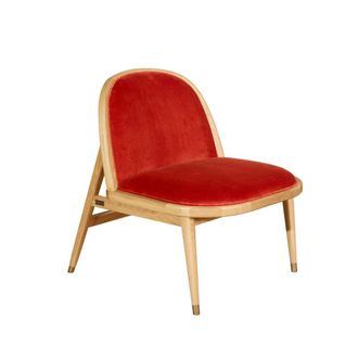 Robin des Bois Sill&oacute;n de roble y terciopelo bleu orage