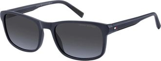 Tommy Hilfiger 2325/S PJP Zonnebril - Heren - Zonnebrillen - Blauw - 56 MM - Accessoires
