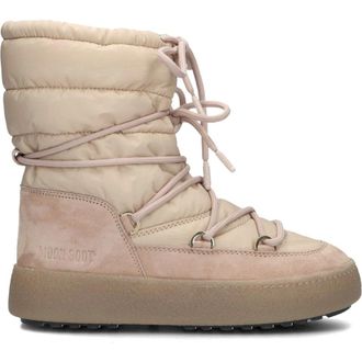 Moon Boot Schoenen, Dames, Beige, 39 EU, Su&egrave;de, Beige Su&egrave;de Veterschoenen