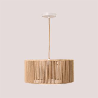 Sklum L&aacute;mpara De Techo Colgante En Cuerda De Nailon Uillo Sklum &Oslash;40 Cm