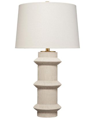 Jamie Young Co. Trousdale Polyresin Table Lamp With Linen Shade