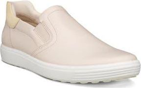 Ecco Soft 7 Slip-On Sneaker in Limestone/Straw at Nordstrom Rack, Size 10-10.5Us / 41Eu