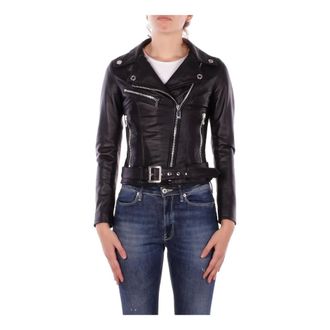 John Richmond Light Jackets, female, Black, Size: XS Giubbotto