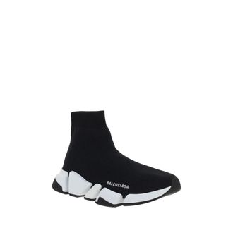 Balenciaga Womens Black Polyester Athletic Sneakers