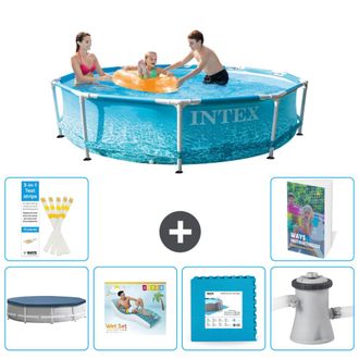Intex Piscina Con Estructura Redonda - 305x76 Cm - 7-piezas S129