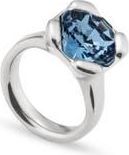 UNOde50 Blue Crystal Band in Silver at Nordstrom, Size 7.5