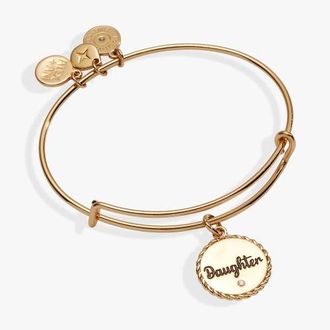 Alex and Ani Daughter Charm Bangle in Gold at Nordstrom