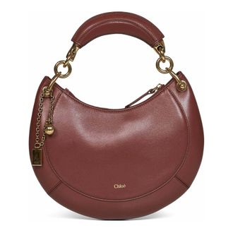 Chlo&eacute; Banana Zipped Hobo - female - Chlo&eacute; - Handbags - Brown - ONE SIZE - Bags