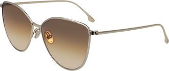 Victoria Beckham Metal Womens Sunglasses