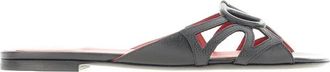 Valentino Garavani Slippers - Dames - Sandalen - Zwart - 38 EU - Schoenen