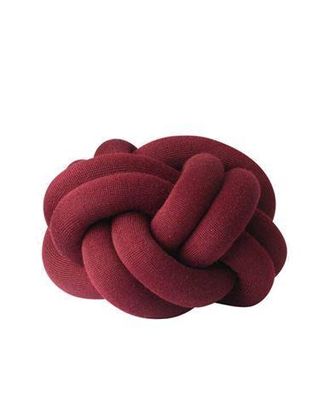 Design House Stockholm Knot Cushion Design House Stockholm - Colour - Bordeaux