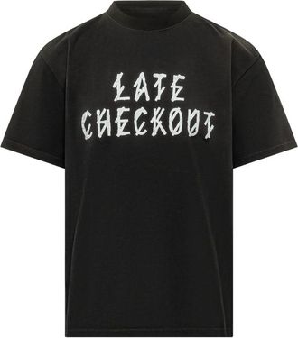 44 Label Group Logo-print Cotton T-shirt