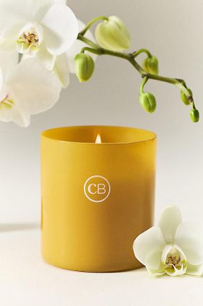 Capri Blue Floral Aloha Orchid Nautical Boxed Glass Candle