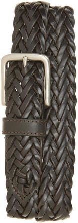 Nordstrom Braided Leather Belt in Brown at Nordstrom, Size 38
