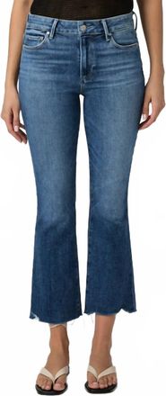 Paige Colette Crop Flare Jeans In Novelist