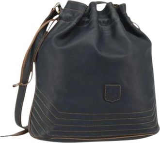 Celine Pre-owned Vintage Bucket Bag - Dames - Vintage Tas - Zwart - ONE Size - Leer - Vintage