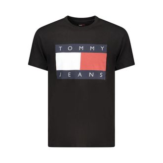 Tommy Hilfiger Nero Katoenen Heren T-shirt