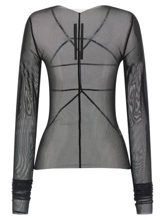 Rick Owens Temple Top Sweater - Gray