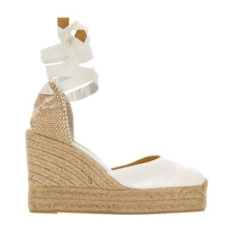 Castaner Wedges, female, White, Size: 11 US Carina Wedge Espadrille